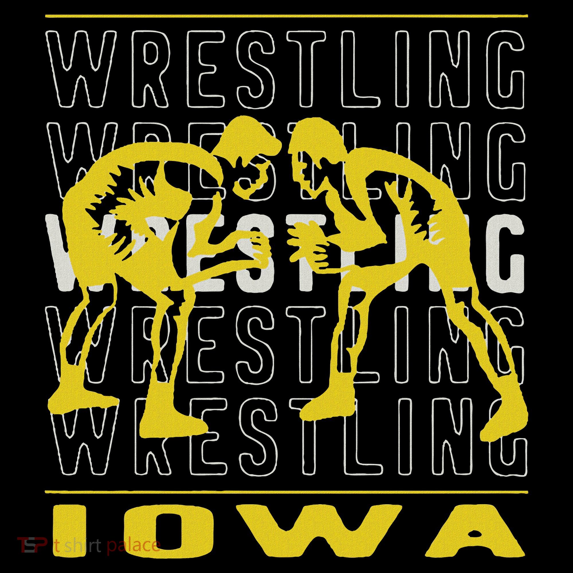 Wrestling Iowa Doggie Tank