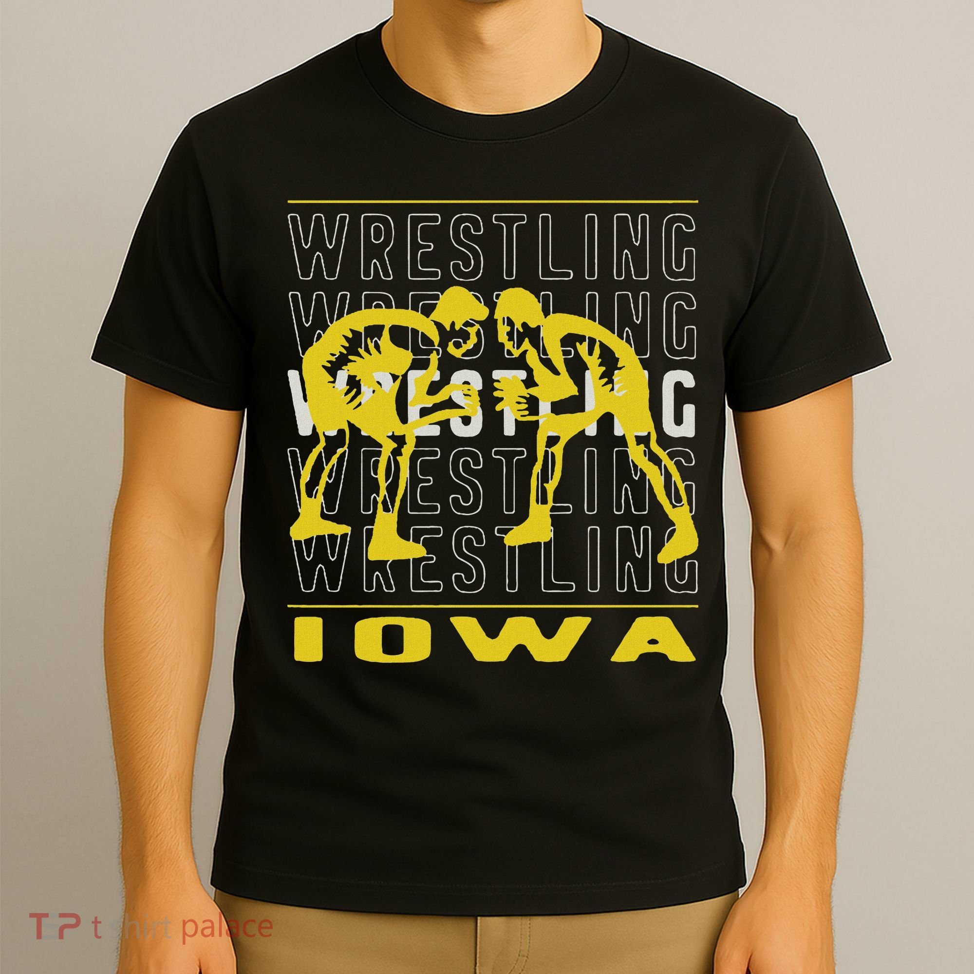 Wrestling Iowa T-Shirt