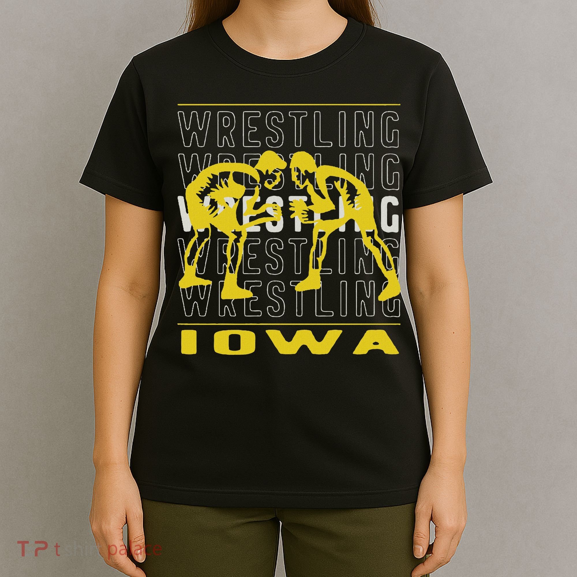 Wrestling Iowa T-Shirt