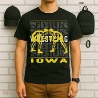 Wrestling Iowa T-Shirt thumb 6