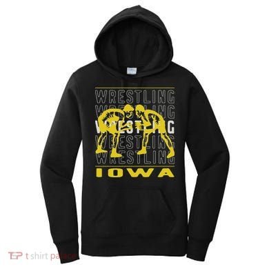 Wrestling Iowa Women's Hoodie