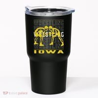 Wrestling Iowa Tumbler thumb 0