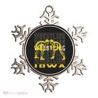 Wrestling Iowa Ornament thumb 0