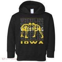 Wrestling Iowa Toddler Hoodie thumb 0