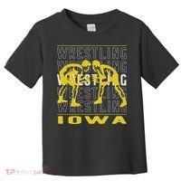 Wrestling Iowa Toddler T-Shirt thumb 0