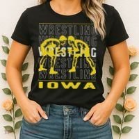 Wrestling Iowa Women's T-Shirt thumb 2