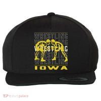 Wrestling Iowa Wool Snapback Cap thumb 0