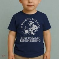 Welder If Welding Was Easy Quote Funny Welder Toddler T-Shirt thumb 2