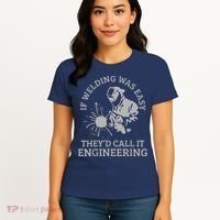Welder If Welding Was Easy Quote Funny Welder Women's T-Shirt thumb 4