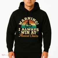 Warning I Win At Musical Chairs Wheelchair Handicap Hoodie thumb 2