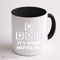 Wasd Its What Moves Me Pc Gamer Gaming Gift Wasd Keys Gift Coffee Mug thumb 1