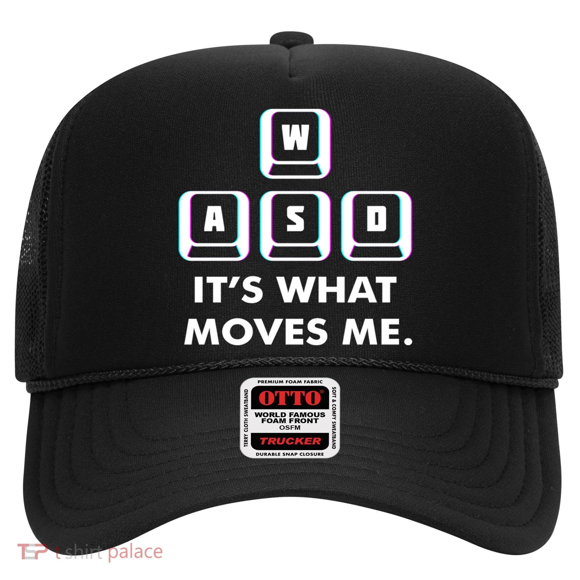 Wasd Its What Moves Me Pc Gamer Gaming Gift Wasd Keys Gift Hat