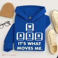 Wasd Its What Moves Me Pc Gamer Gaming Gift Wasd Keys Gift Hoodie thumb 4