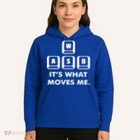 Wasd Its What Moves Me Pc Gamer Gaming Gift Wasd Keys Gift Hoodie thumb 5