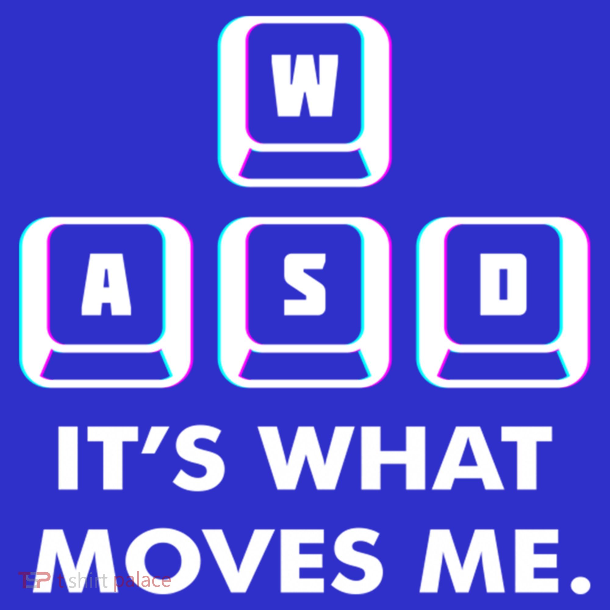 Wasd Its What Moves Me Pc Gamer Gaming Gift Wasd Keys Gift Sweatshirt