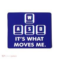 Wasd Its What Moves Me Pc Gamer Gaming Gift Wasd Keys Gift Mousepad thumb 0