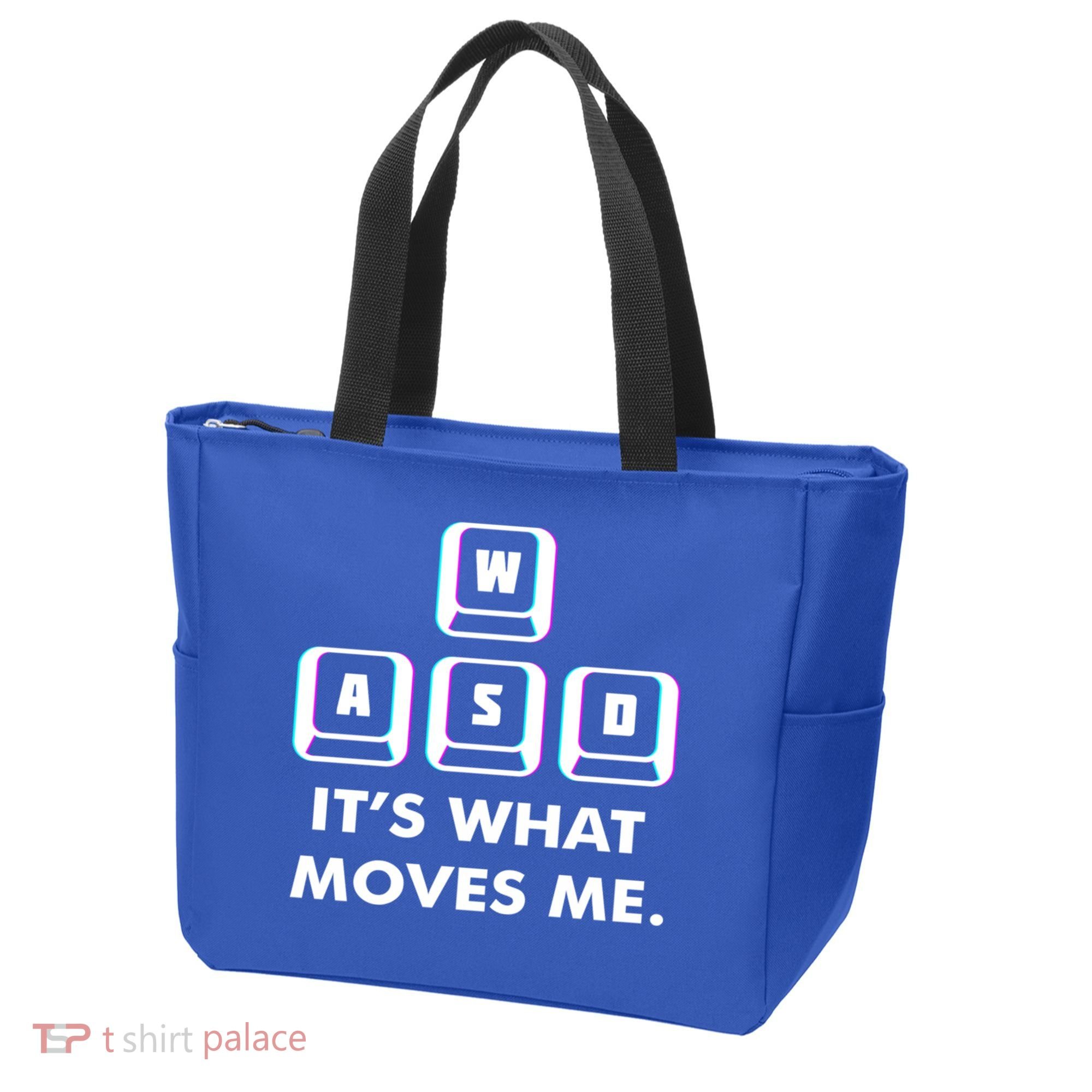 Wasd Its What Moves Me Pc Gamer Gaming Gift Wasd Keys Gift Tote Bag