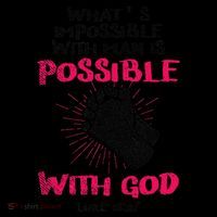 WhatS Impossible With Man Is Possible With God Christian Coffee Mug thumb 5