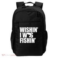 Wishin I Was Fishin Backpack thumb 0