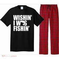 Wishin I Was Fishin Pajama Set thumb 0