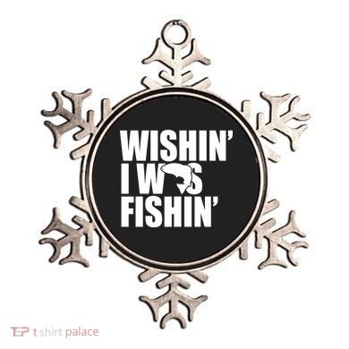 Wishin I Was Fishin Ornament