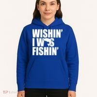 Wishin I Was Fishin Hoodie thumb 5
