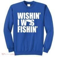 Wishin I Was Fishin Sweatshirt thumb 0