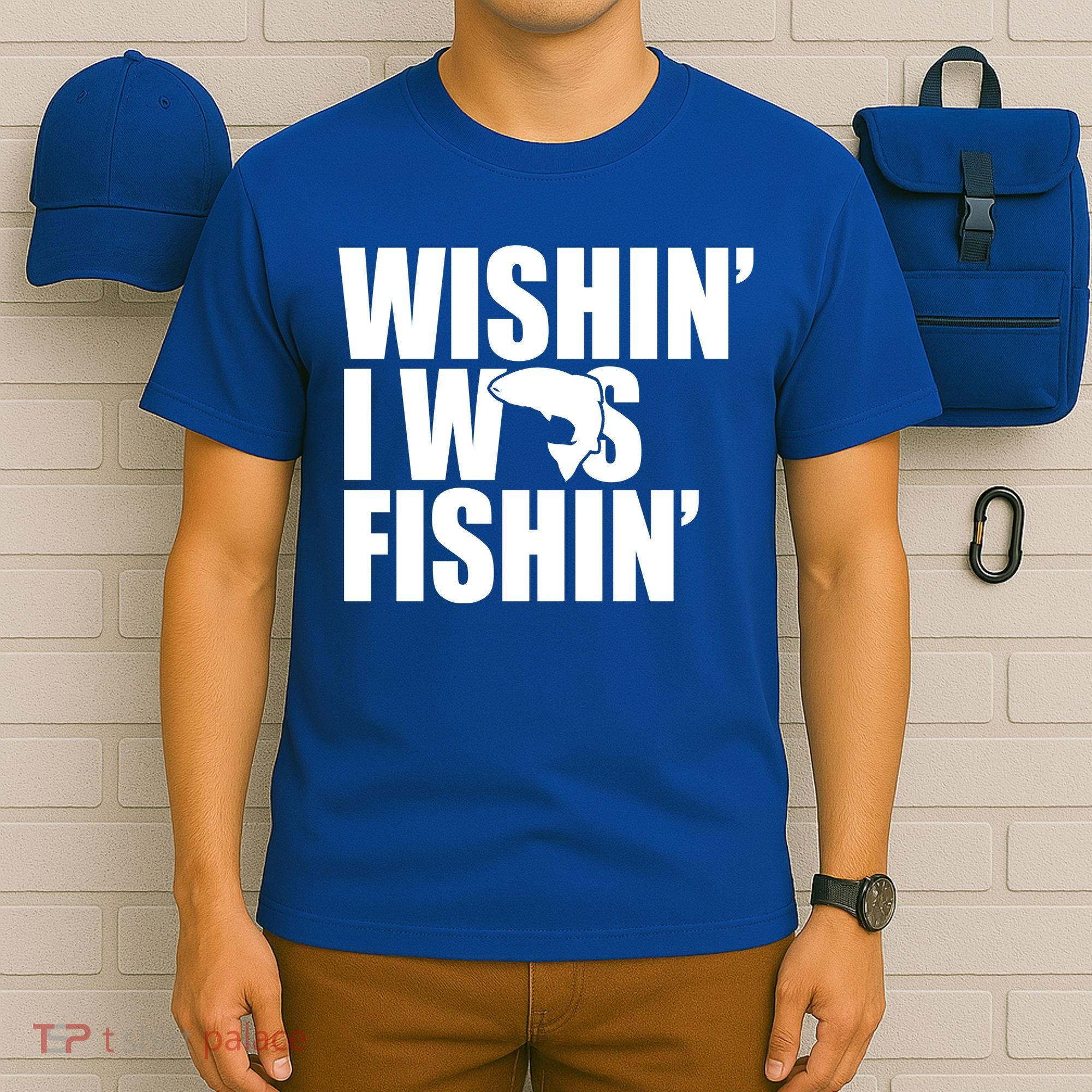 Wishin I Was Fishin T-Shirt