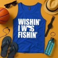 Wishin I Was Fishin Tank Top thumb 4