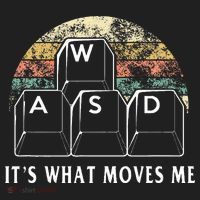Wasd ItS What Moves Me Funny Pc Gamer Computer Nerd Gift Beanie thumb 2