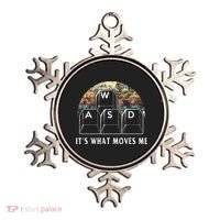 Wasd ItS What Moves Me Funny Pc Gamer Computer Nerd Gift Ornament thumb 0