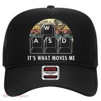 Wasd ItS What Moves Me Funny Pc Gamer Computer Nerd Gift Hat thumb 0