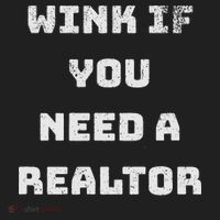 Wink If You Need A Realtor Real Estate Agent Realtor Golf Towel thumb 3