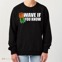 Wave If You Know. Upside Down Pineapple Women's Sweatshirt thumb 0
