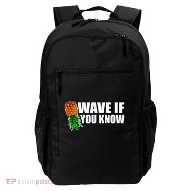 Wave If You Know. Upside Down Pineapple Backpack