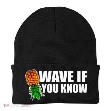 Wave If You Know. Upside Down Pineapple Beanie