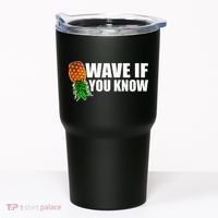 Wave If You Know. Upside Down Pineapple Tumbler thumb 0