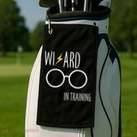 Wizard In Training  Golf Towel thumb 2