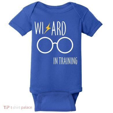 Wizard In Training  Baby Bodysuit