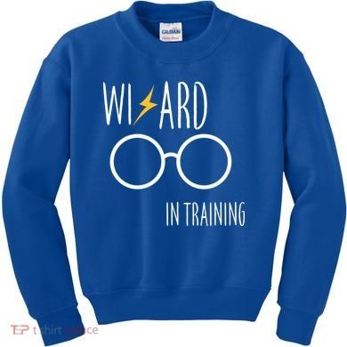 Wizard In Training  Kids Sweatshirt