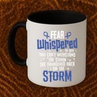 Whispered Juvenile Arthritis Awareness Supporter Ribbon Gift Coffee Mug thumb 2