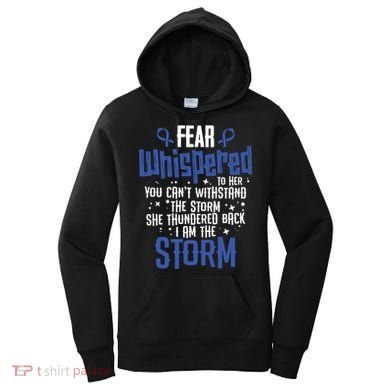 Whispered Juvenile Arthritis Awareness Supporter Ribbon Gift Women's Hoodie