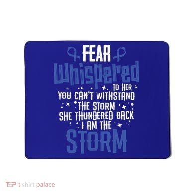 Whispered Juvenile Arthritis Awareness Supporter Ribbon Gift Mousepad