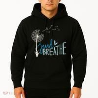 Women’S Just Breathe Relax Let Go Calm Hoodie thumb 2