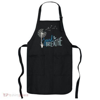 Women’S Just Breathe Relax Let Go Calm Apron