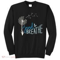 Women’S Just Breathe Relax Let Go Calm Sweatshirt thumb 0