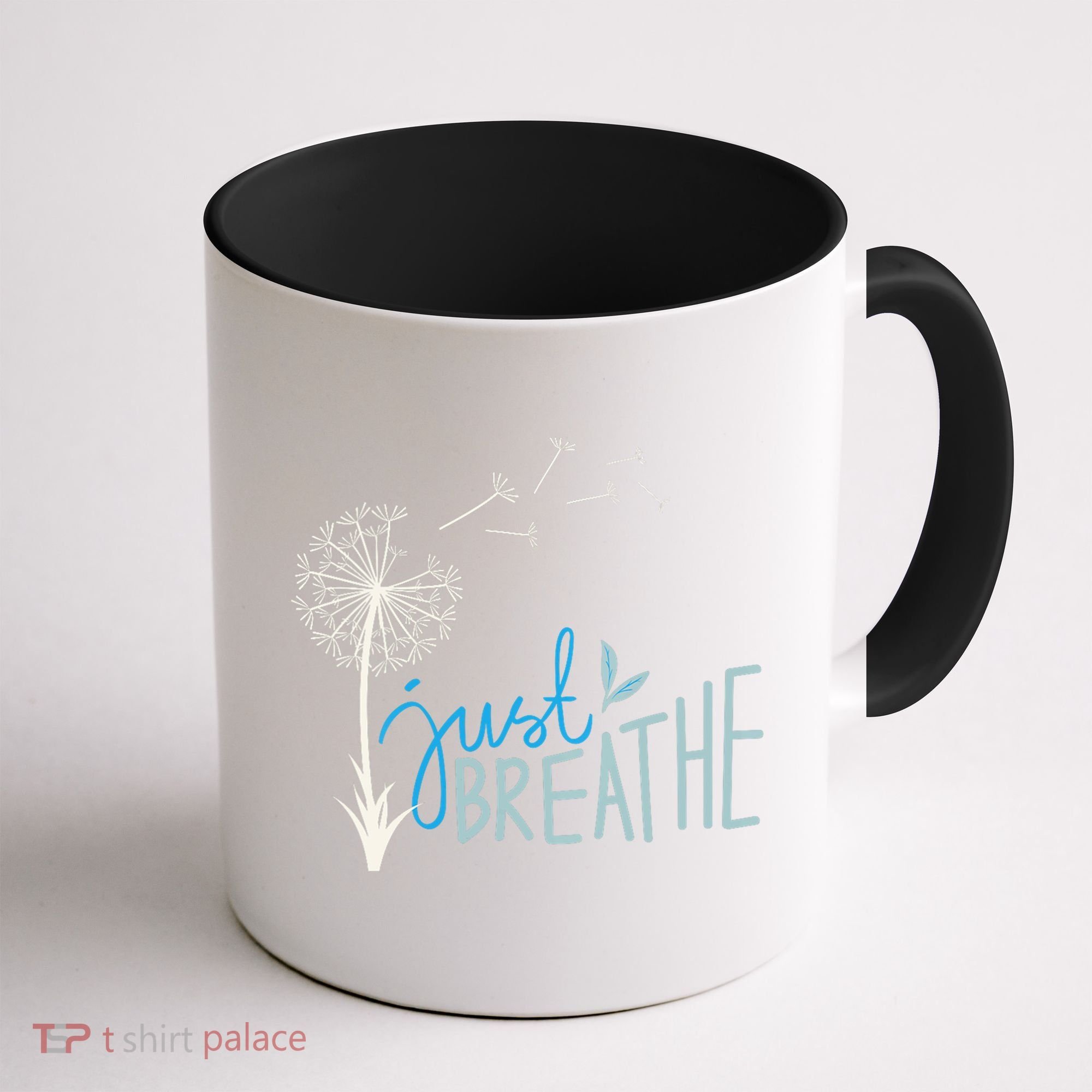 Women’S Just Breathe Relax Let Go Calm Coffee Mug