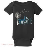 Women’S Just Breathe Relax Let Go Calm Baby Bodysuit thumb 0
