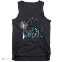 Women’S Just Breathe Relax Let Go Calm Tank Top thumb 0