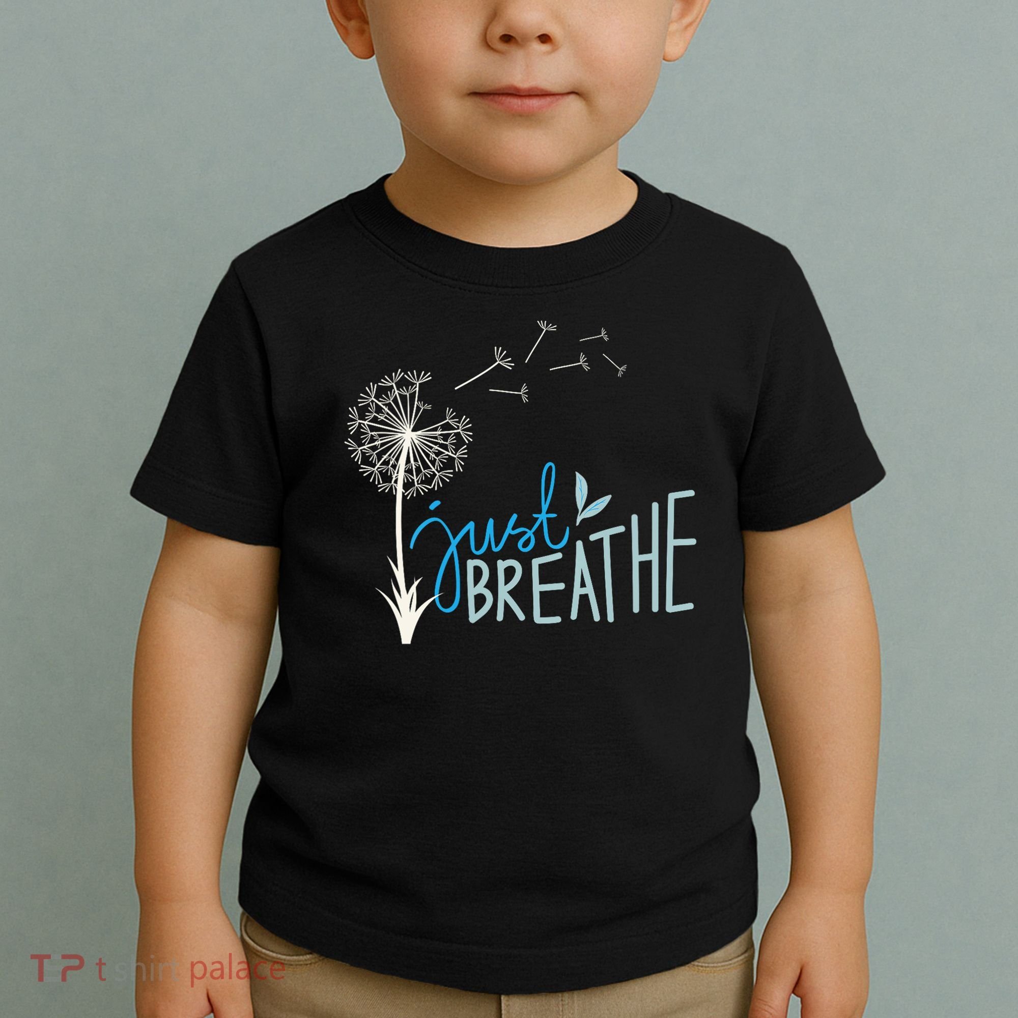 Women’S Just Breathe Relax Let Go Calm Toddler T-Shirt